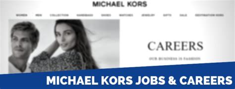 michael kors jobs in canada.